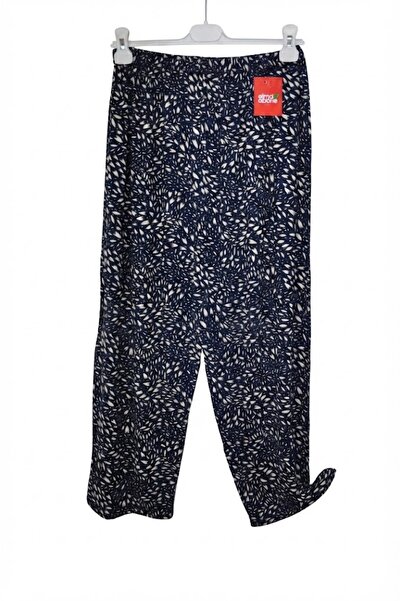 elma abone Plus Size Women's Summer Circular Viscose Combed Cotton Pants