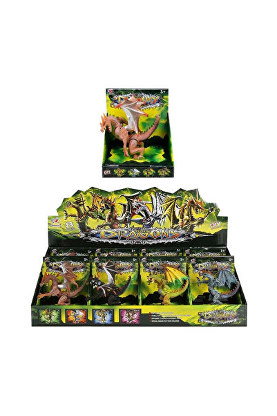 Generic Brand Dragon Figure 11 cm - 1 Piece Will Be Sent in Stock