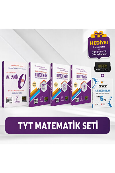 Karekök Yayınları 0 Matematik+TYT MATEMATİK-1-2-3.Kitap MPS konu anlatımlı so...