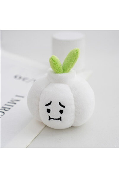BABUN Cute Plush Vegetable Keychain and Bag Ornament Set Fun Cute Vegetable F...