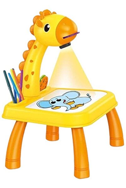 Toybox Drawing Projector Table For Kids Giraffe Trace And Draw Projector Toy