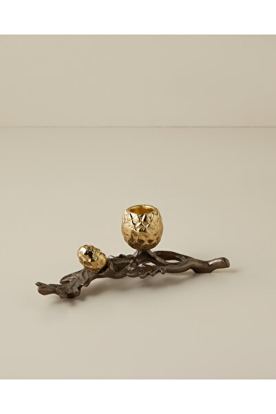 English Home Alvin Metal Dekoratif Kase 13x6,5 cm Bronz