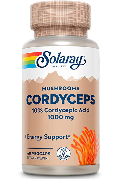 Solaray Cordyceps 60cps Secom,
