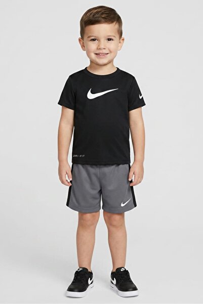 Nike Toddlers Boy 2 Pieces Short Sleeve T-Shirt And Shorts Set, Multicolor