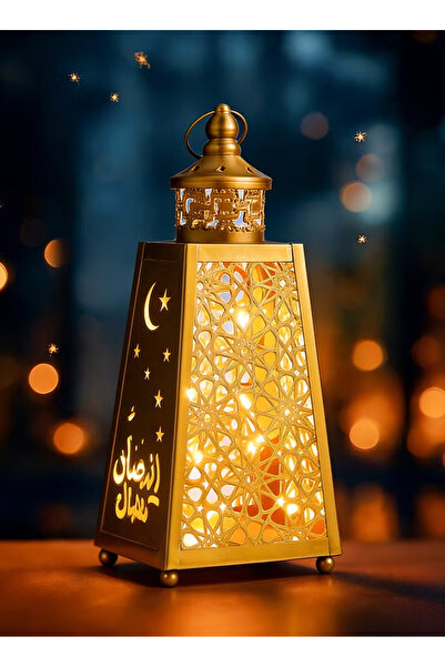 TAPIT Ramadan Lantern Large Eid Mubarak Lantern Moon Star Hanging LED Lantern...