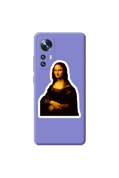 Other Xiaomi Mi 12 Davinci Purple Colored Silicone TPU Θήκη
