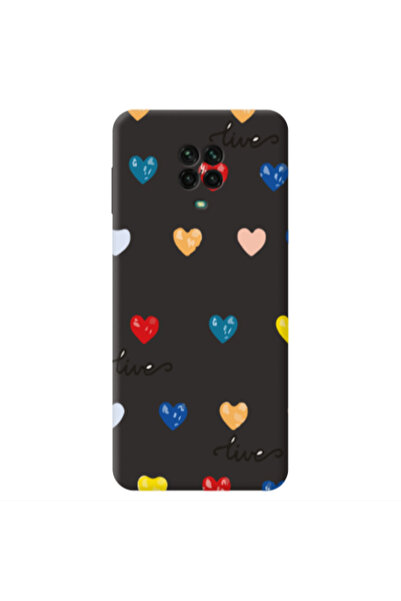 Other Xiaomi Redmi Note 9 Pro Heart Lives Black Colored Silicone TPU Θήκη