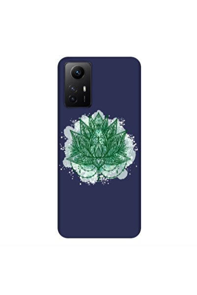 Other Xiaomi Redmi Note 12s Witch leaf Dark blue Colored Silicone TPU Θήκη