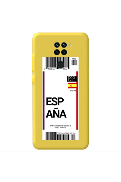 Other Xiaomi Redmi Note 9 Espana Arrival Yellow Colored Silicone TPU Θήκη