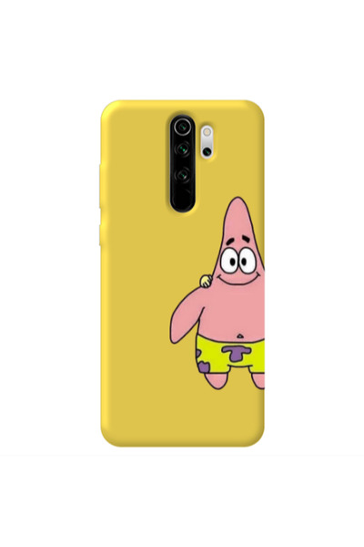 Other Xiaomi Redmi Note 8 Pro Spong 1 Yellow Colored Silicone TPU Θήκη