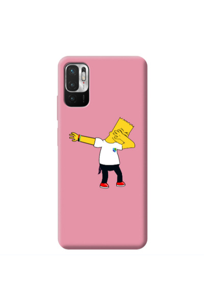 Other Xiaomi Redmi Note 10 Pro 5G Simpsons2 Pink Colored Silicone TPU Θήκη