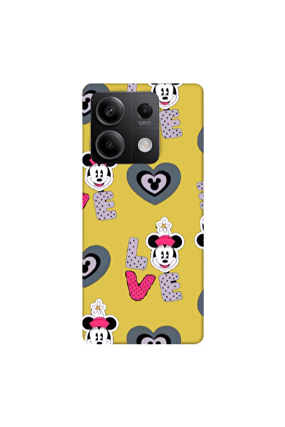 Other Xiaomi Redmi Note 13Pro 5G Minnie Yellow Colored Silicone TPU Θήκη