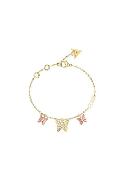 Guess Butterfly Women's Bracelet Jgujubb04102Jwyglps
