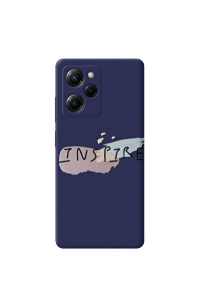 Other Xiaomi Poco X5 Pro Inspire Dark blue Colored Silicone TPU Θήκη