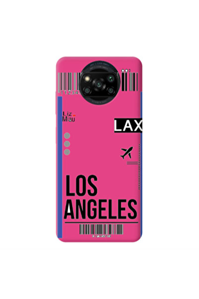 Other Xiaomi Poco X3 /X3 Pro Los angeles Fuchsia Colored Silicone TPU Θήκη