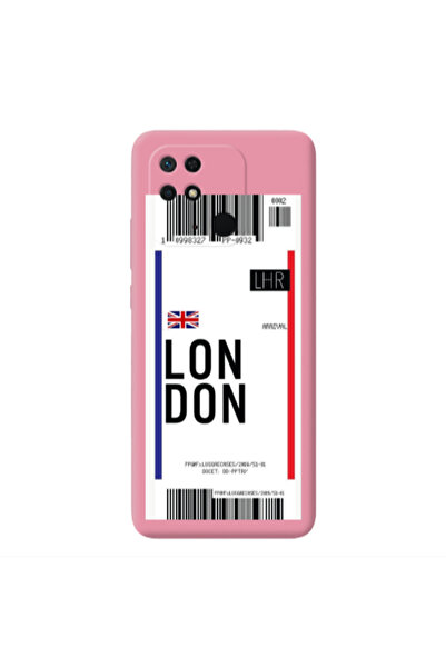 Other Xiaomi Redmi 10C London Arrival Pink Colored Silicone TPU Θήκη