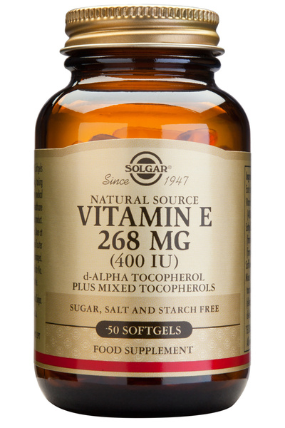 Solgar Vitamina E din surse naturale 268 mg (400 UI) 50cps