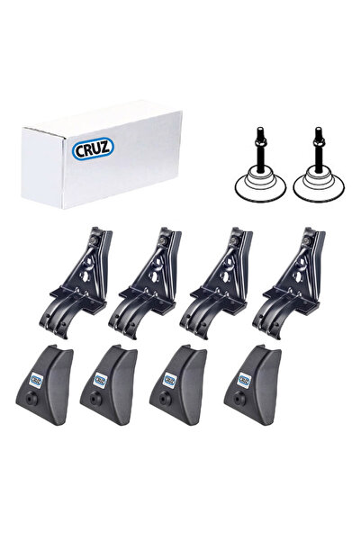 OEM Πόδια / Άκρα Για Μπάρες & Σχάρες Οροφής CRUZ 933-469 Για Nissan Terrano 5...