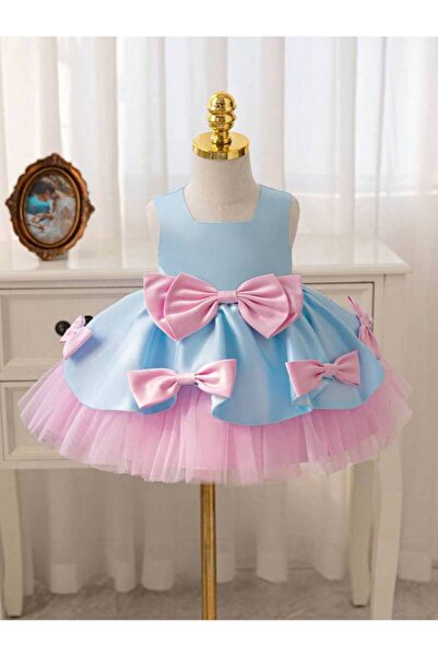 JO FASHION Elegant Satin Dress for Your Little Princess