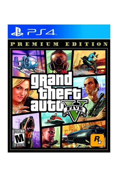 RockStar Games Grand Theft Auto V Premium Edition - GTA V Game - Action & Sho...