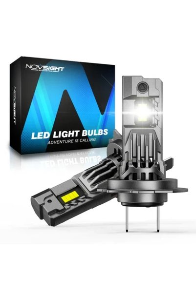 NOVSIGHT Σετ 2τμχ Φώτα Πορείας LED 100W 6500K 24000lumen H7 A500-N99-H7 mini