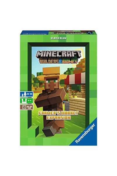 RAVENSBURGER Joc de societate Minecraft, Ravensburger, 2-4 jucatori, 30-60 mi...