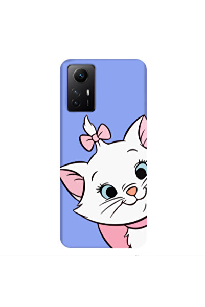 Other Xiaomi Redmi Note 12s I am here Light Purple Colored Silicone TPU Θήκη