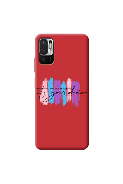 Other Xiaomi Redmi Note 10 Pro 5G One Day Or Day One Red Colored Silicone TPU...