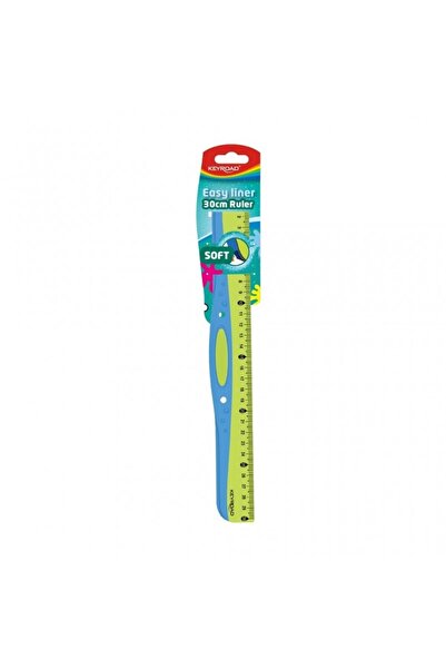 MC Micostore Rigla Easy Liner Soft Grip KR971236, 30cm, plastic, bicolor, bli...
