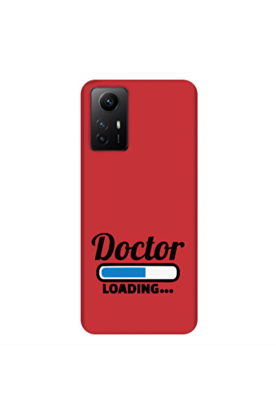 Other Xiaomi Redmi Note 12s Doctor Loading Red Colored Silicone TPU Θήκη
