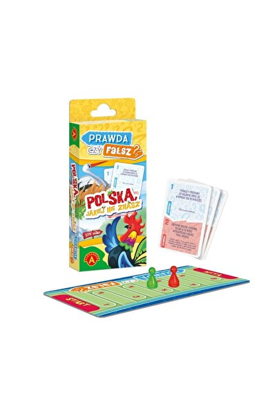 ALEXANDER Joc de societate Prawda czy Falsz? Polska, educativ, pentru copii 3...