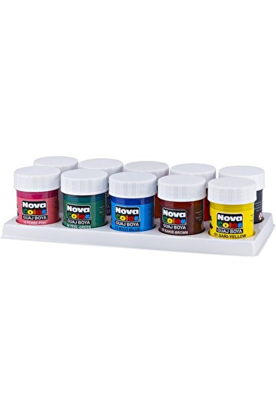 MC Micostore Culori guasa Nova Color, 10 culori x 25ml, NC-114