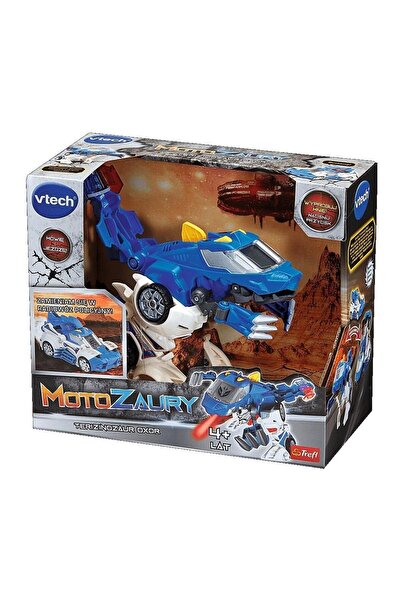 OEM Mașină de Poliție T-Rex și Oxor de la VTech - Jucărie 2 în 1 pentru Copii 4+