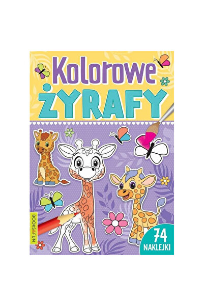 OEM Carte de colorat pentru copii Girafe de colorat cu autocolante Books And ...