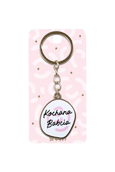 OEM Be-Happy Gifts Breloc personalizat „Kochana Babcia” 102x51 mm
