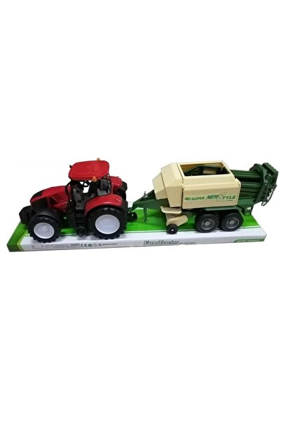 OEM Tractor agricol cu mașină – Macyszyn Toys, jucărie educativă interactivă