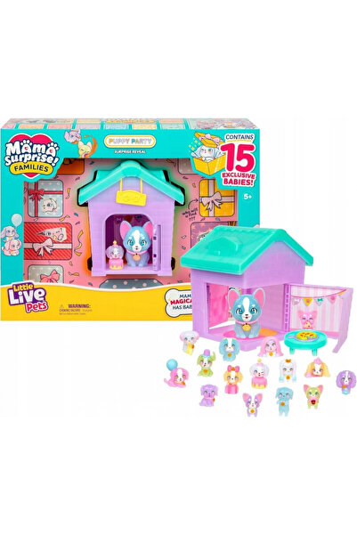 OEM Cobi Little Live Pets Mama Surprise Families Căsuță pentru pisici cu pisi...