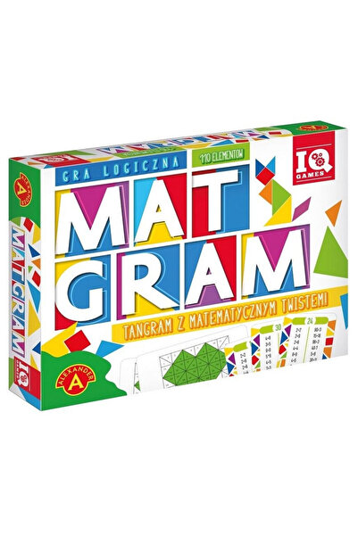 OEM Matgram ALEX - Puzzle Matematic cu Cărți și Triunghiuri, Alexander