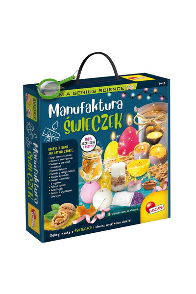 OEM Set Creativ Lisciani: Lumânări Parfumate Educative pentru Copii 6+