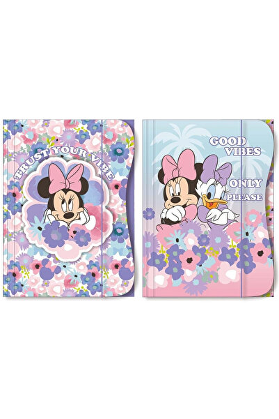 OEM Mapa A4 cu elastic Minnie Mouse Beniamin, lac UV, 270 g/m²