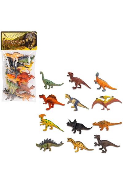 OEM Set 12 figurine dinozauri Trifox multicolor