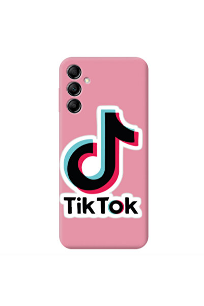 Other Samsung A24 Tik Tok Pink Colored Silicone TPU Θήκη