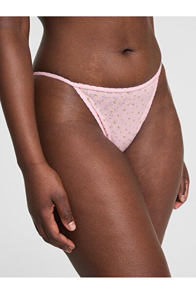 PINK Pamuklu String Bikini Külot