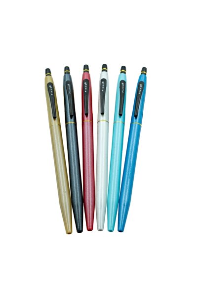 MC Micostore Στυλό διαρκείας PS-008 Piano, 0.7mm, σώμα σε χρώμα περλέ, μπλε μ...