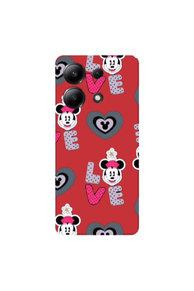 Other Xiaomi Redmi Note 13 4G Minnie Red Colored Silicone TPU Θήκη