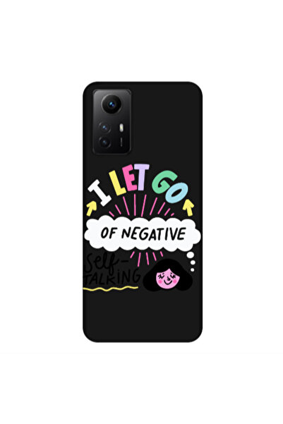Other Xiaomi Redmi Note 12s Let go Self talking Black Colored Silicone TPU Θήκη