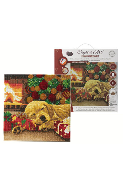 EPEE Set pictura pe panza, 30x30cm, cu cristale colorate,