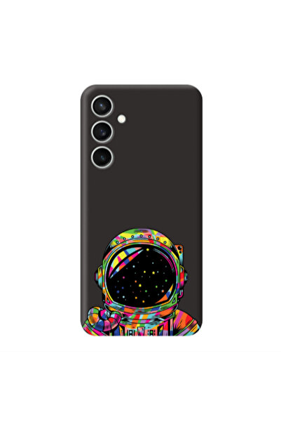 Other Samsung S24 Plus Astronaut 209 Black Colored Silicone TPU Θήκη