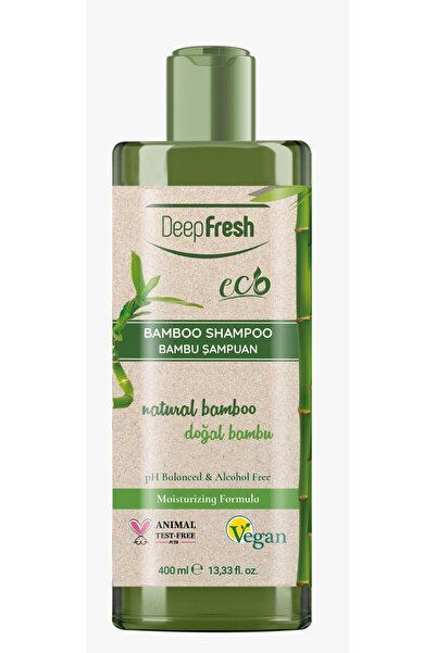 Deep Fresh Sampon pentru hidratarea si stralucirea parului Bamboo 400 ml Vegan