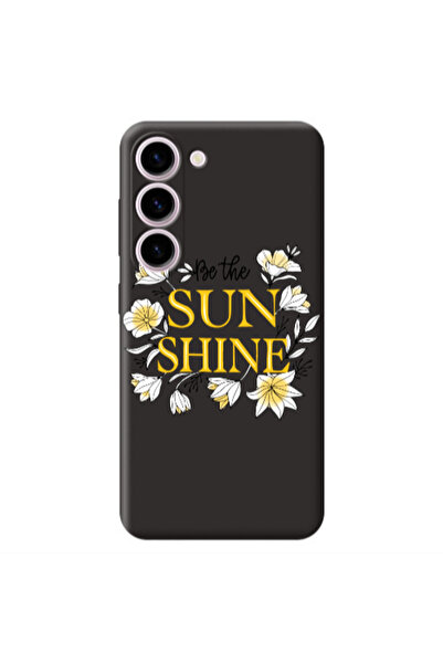Other Samsung S23 Plus Sun Shine Black Colored Silicone TPU Θήκη